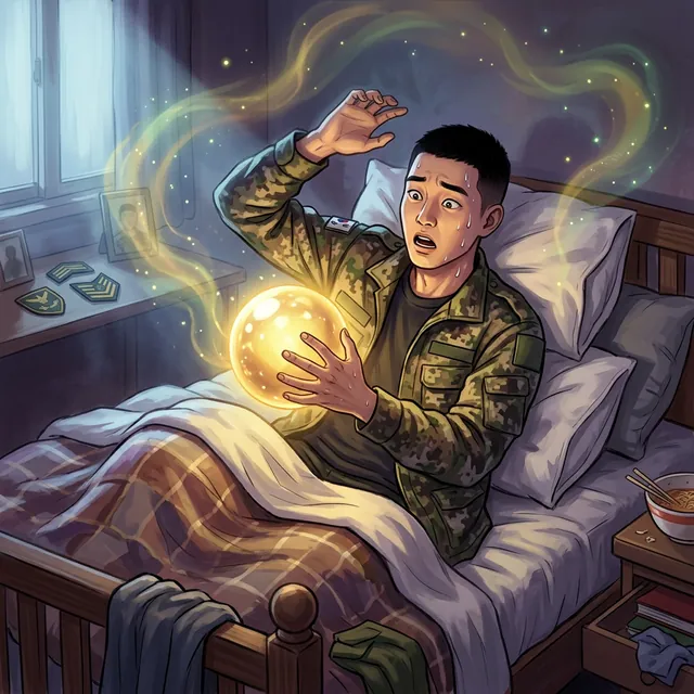 군대 재입대 대박 로또 꿈