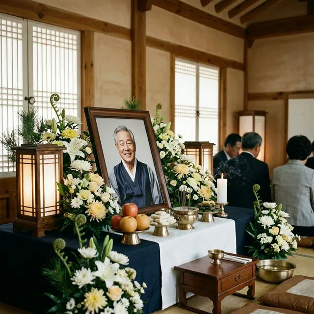 외할아버지 장례식 꿈