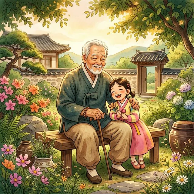 평온하게 돌아가시는 외할아버지 꿈