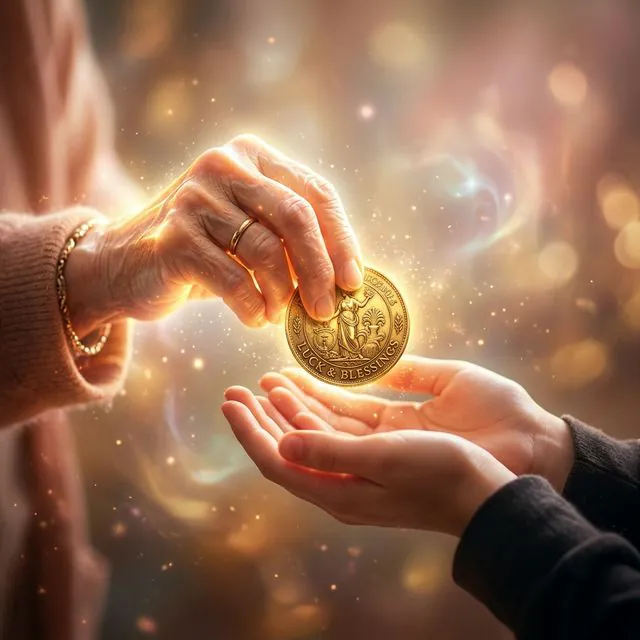 무언가를 건네주시는 외할머니 꿈