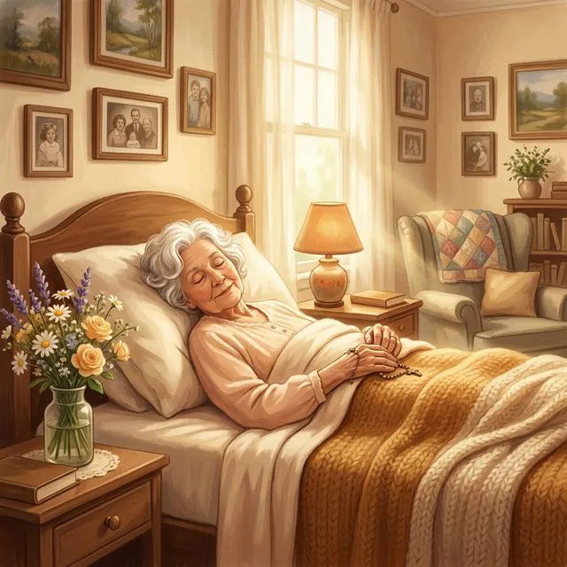 평온하게 돌아가시는 외할머니 꿈