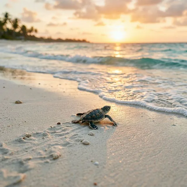 귀여운 아기 거북이 이미지