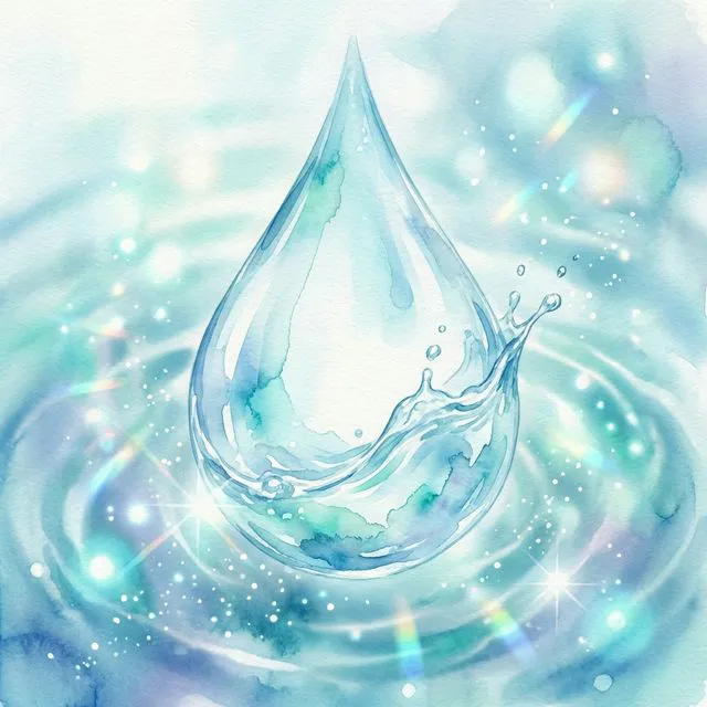 물 속 상황별 꿈 해몽 일러스트